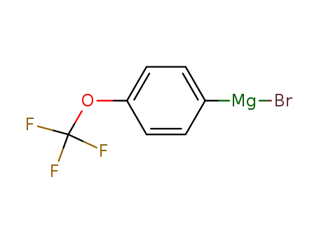Molecular Structure of 169222-42-8 (4-(Trifluoromethoxy)phenylmagnesium  bromide)