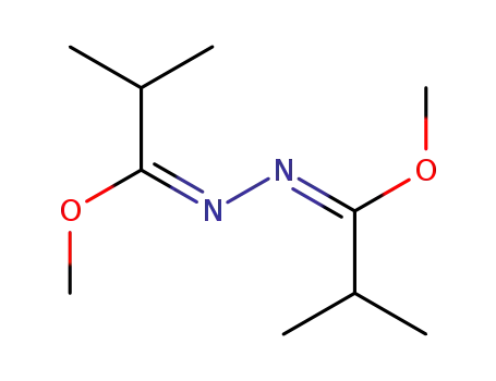 Propanehydrazonic acid, N-(1-methoxy-2-methylpropylidene)-2-methyl-,
methyl ester, (E,E)-