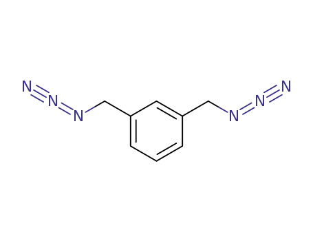 Molecular Structure of 102437-80-9 (Benzene, 1,3-bis(azidomethyl)-)