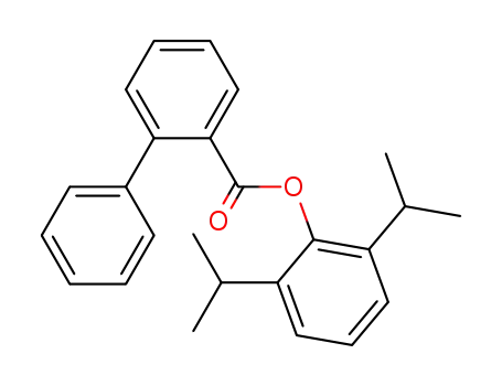 [1,1'-Biphenyl]-2-carboxylic acid, 2,6-bis(1-methylethyl)phenyl ester