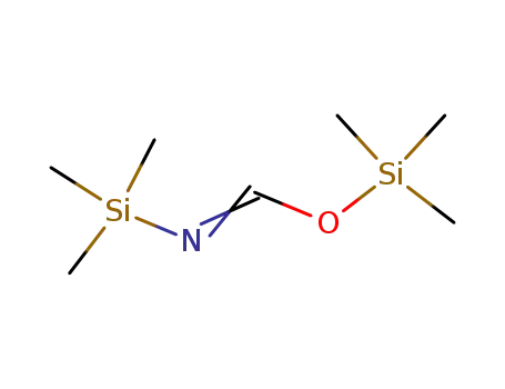 Molecular Structure of 38109-69-2 (trimethylsilyl (trimethylsilyl)imidoformate)