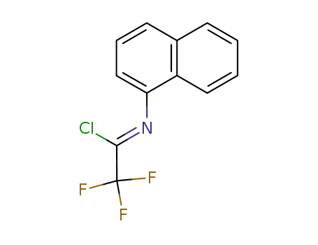 Ethanimidoyl chloride, 2,2,2-trifluoro-N-1-naphthalenyl- CAS No  143681-37-2