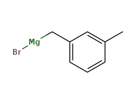 Molecular Structure of 90531-94-5 (Magnesium, bromo[(3-methylphenyl)methyl]-)