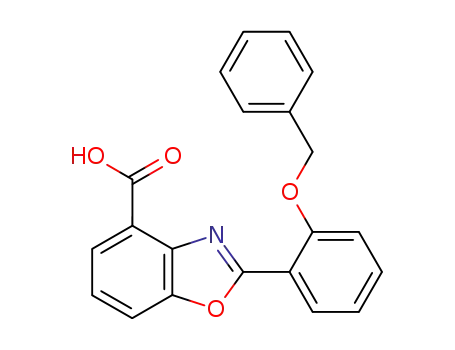 2-(2-(Benzyloxy)phenyl)benzo[d]oxazole-4-carboxylic acid