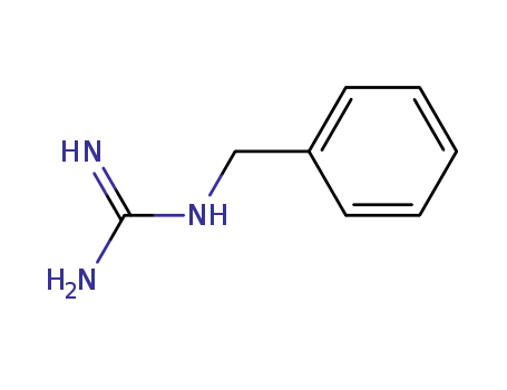 Molecular Structure of 2211-57-6 (N'-BENZYLGUANIDINEACETATE)