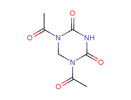 1,3,5-Triazine-2,4(1H,3H)-dione, 1,5-diacetyldihydro-