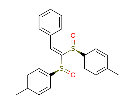 Benzene, 1,1'-[(phenylethenylidene)bis[(S)-sulfinyl]]bis[4-methyl-