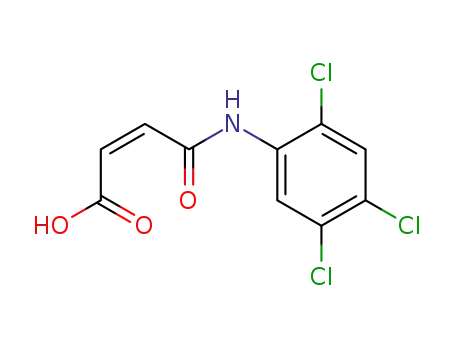 Molecular Structure of 31460-72-7 (4-oxo-4-[(2,4,5-trichlorophenyl)amino]but-2-enoic acid)