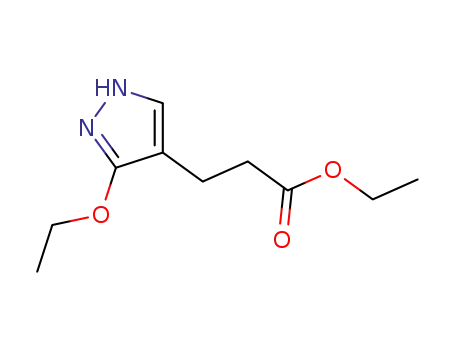1H-Pyrazole-4-propanoicacid,3-ethoxy-,ethylester(9CI)