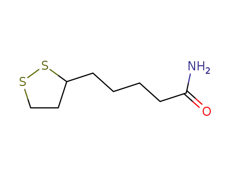 Dl-5-(1,2-dithiolan-3-yl)valeramide