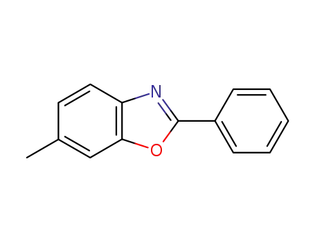 Molecular Structure of 14016-00-3 (Benzoxazole, 6-methyl-2-phenyl-)