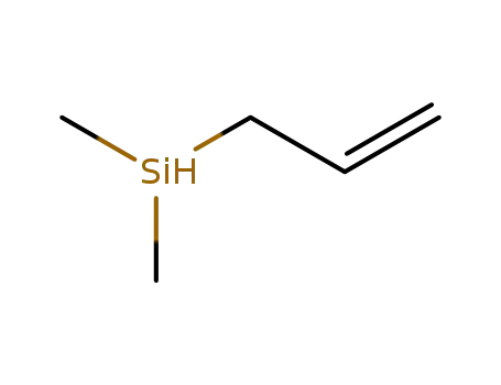 Molecular Structure of 3937-30-2 (Allyldimethylsilane)