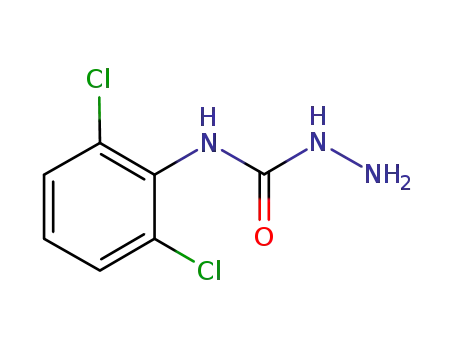 Molecular Structure of 171277-85-3 (Hydrazinecarboxamide, N-(2,6-dichlorophenyl)-)