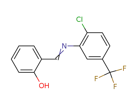 6-({[2-chloro-5-(trifluoromethyl)phenyl]amino}methylidene)cyclohexa-2,4-dien-1-one