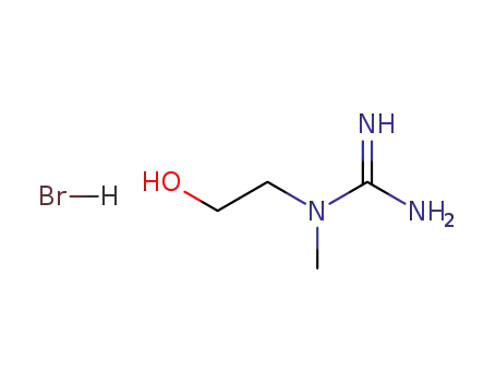 Guanidine,N-(2-hydroxyethyl)-N-methyl-, hydrobromide (1:1)