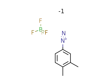 Benzenediazonium, 3,4-dimethyl-, tetrafluoroborate(1-)