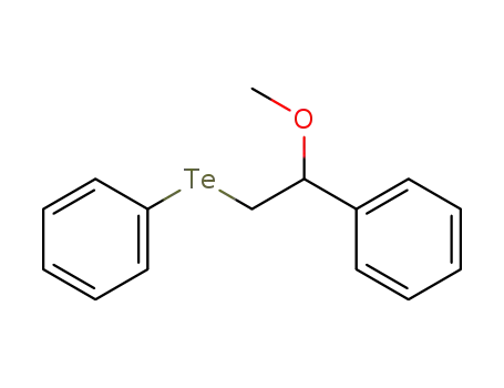 [(2-Methoxy-2-phenylethyl)tellanyl]benzene