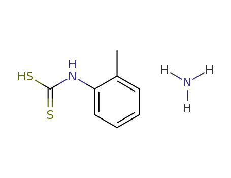 Carbamodithioic acid, (2-methylphenyl)-, monoammonium salt cas  52908-85-7
