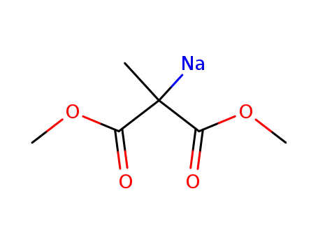 Propanedioic acid, methyl-, dimethyl ester, ion(1-), sodium
