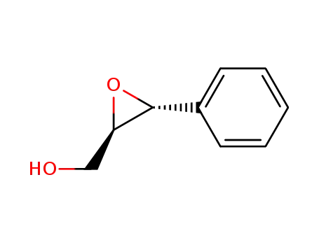Molecular Structure of 40641-81-4 (Oxiranemethanol, 3-phenyl-, (2R,3R)-rel-)