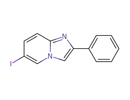 Molecular Structure of 61982-63-6 (6-IODO-2-PHENYLIMIDAZO[1,2-A]PYRIDINE)