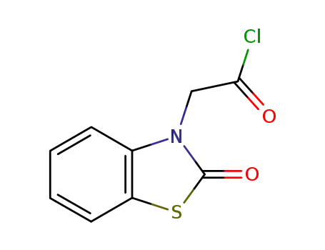 3(2H)-Benzothiazoleacetyl chloride, 2-oxo-