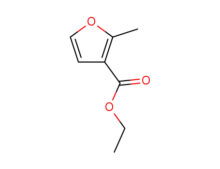 Molecular Structure of 28921-35-9 (2-METHYL-3-FURANCARBOXYLIC ACID ETHYL ESTER)