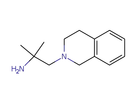 Molecular Structure of 741705-80-6 (1-(3,4-dihydroisoquinolin-2(1H)-yl)-2-methylpropan-2-amine)