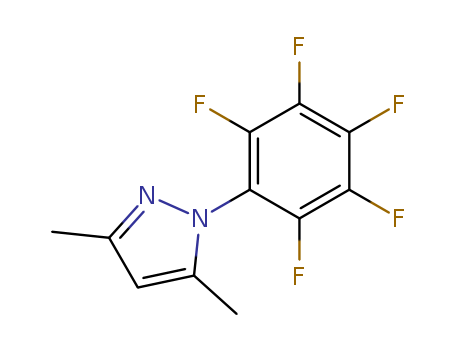 1H-Pyrazole, 3,5-dimethyl-1-(pentafluorophenyl)-