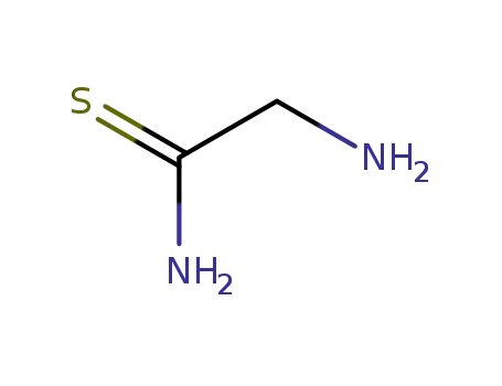 Molecular Structure of 105301-27-7 (Ethanethioamide, 2-amino-)