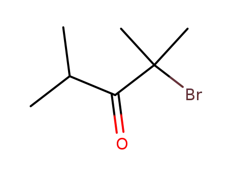 2-bromo-2,4-dimethyl-pentan-3-one cas  3212-63-3