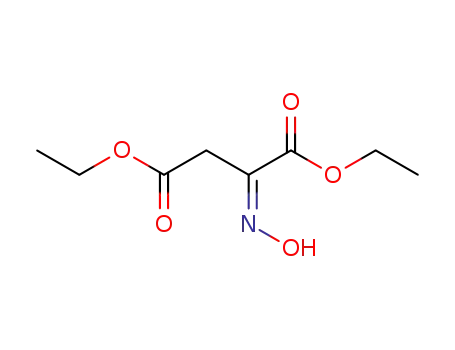 Molecular Structure of 131401-52-0 (Butanedioic acid, (hydroxyimino)-, diethyl ester)