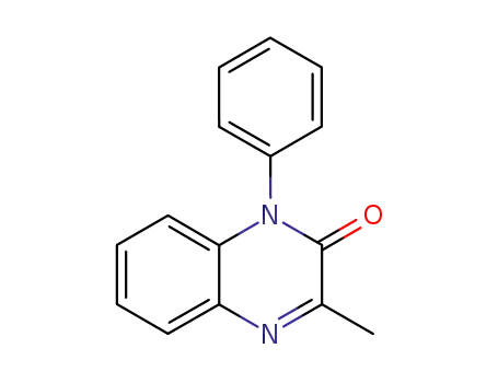 Molecular Structure of 21943-45-3 (2(1H)-Quinoxalinone, 3-methyl-1-phenyl-)