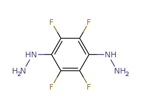 Molecular Structure of 2248-05-7 ((2,3,5,6-tetrafluoro-4-hydrazinyl-phenyl)hydrazine)