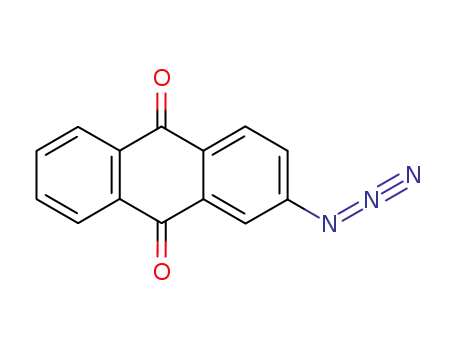 Molecular Structure of 49545-73-5 (2-azidoanthraquinone)