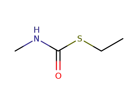 Molecular Structure of 14128-44-0 (Carbamothioic acid,N-methyl-, S-ethyl ester)