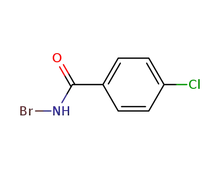 Molecular Structure of 33366-67-5 (Benzamide, N-bromo-4-chloro-)
