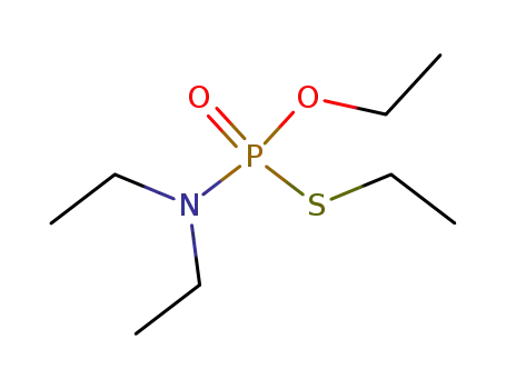 Phosphoramidothioicacid, diethyl-, O,S-diethyl ester (8CI,9CI) cas  25218-43-3