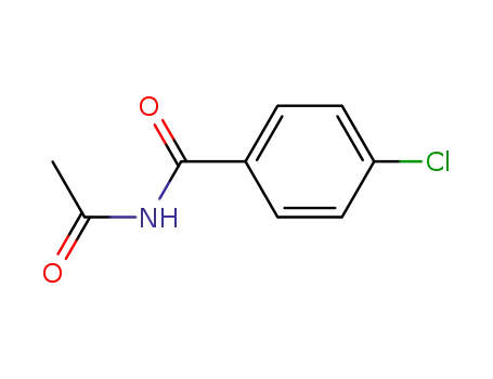 Molecular Structure of 30334-17-9 (Benzamide, N-acetyl-4-chloro-)