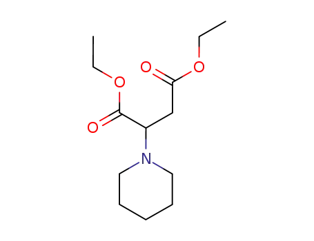 diethyl 2-(1-piperidyl)butanedioate cas  79089-47-7