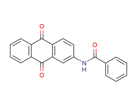 Molecular Structure of 52869-18-8 (Benzamide, N-(9,10-dihydro-9,10-dioxo-2-anthracenyl)-)