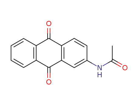 Molecular Structure of 3274-22-4 (2-Acetylamino-9,10-anthraquinone)