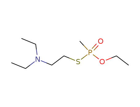 2-[ethoxy(methyl)phosphoryl]sulfanyl-N,N-diethylethanamine