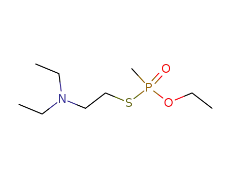 Molecular Structure of 21770-86-5 (O-ETHYL-S-[2-(DIETHYLAMINO)ETHYL]METHYLPHOSPHONOTHIATE)