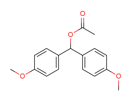 Benzenemethanol, 4-methoxy-a-(4-methoxyphenyl)-, acetate