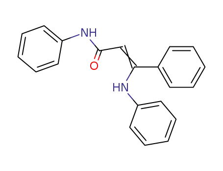 2-Propenamide, N,3-diphenyl-3-(phenylamino)-