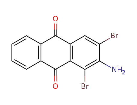 Molecular Structure of 6288-68-2 (2-amino-1,3-dibromoanthraquinone)