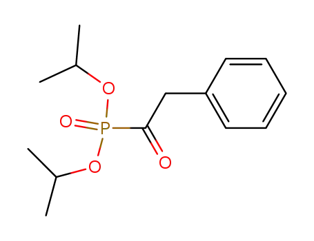 Phosphonic acid, (phenylacetyl)-, bis(1-methylethyl) ester