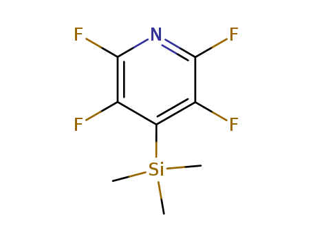 Pyridine, 2,3,5,6-tetrafluoro-4-(trimethylsilyl)-