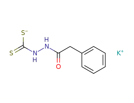 Benzeneacetic acid, 2-(dithiocarboxy)hydrazide, monopotassium salt